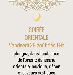 Soirée Orientale - ORTHEZ
