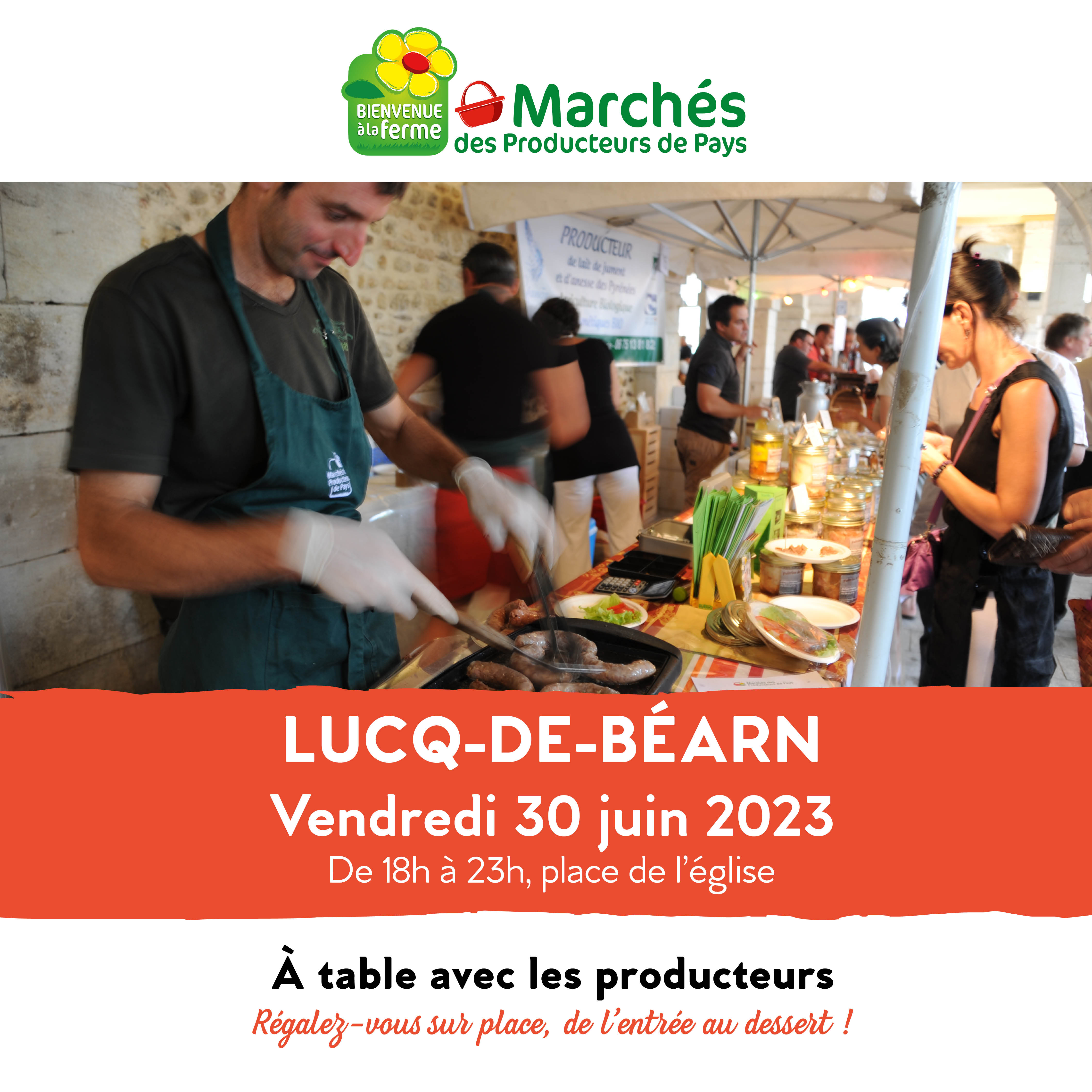 Marché de producteurs de pays - LUCQ-DE-BEARN