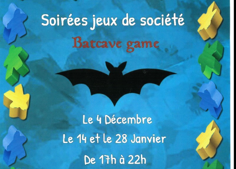 Soirée jeux de société - Batcave Game - ORTHEZ
