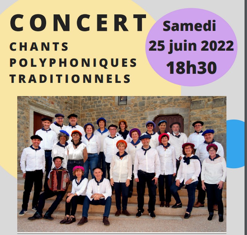 Concert : Chants polyphoniques traditionnels - PARBAYSE