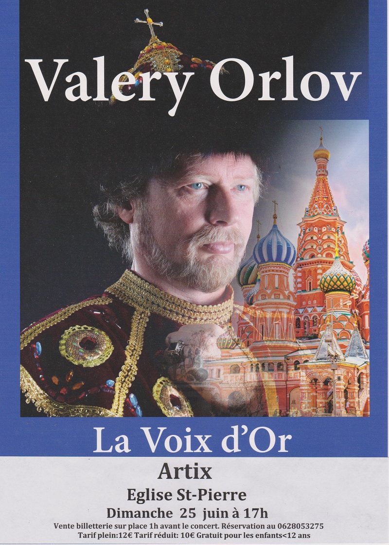 Concert : Valery Orlov - ARTIX