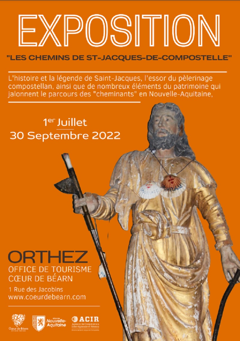 Exposition : Les chemins de St-Jacques-de-Compostelle - ORTHEZ