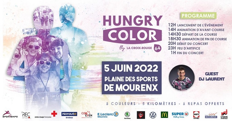 La Hungry Color - MOURENX