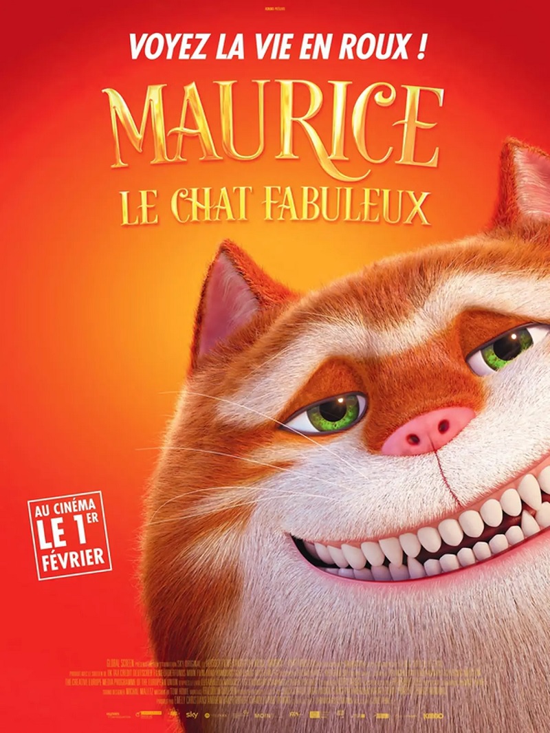 Ciné-animation : Maurice le chat fabuleux - MOURENX