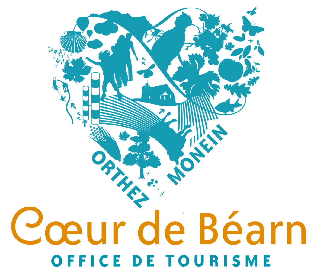 Office de Tourisme Cœur de Béarn Monein Orthez logo