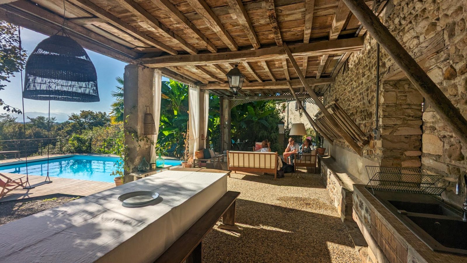 Location de vacances avec piscine