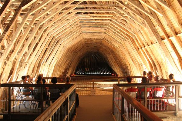 Eglise Saint Girons et sa charpente