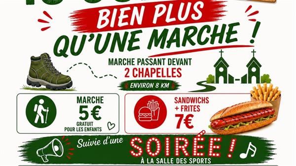 Marche et soirée festive