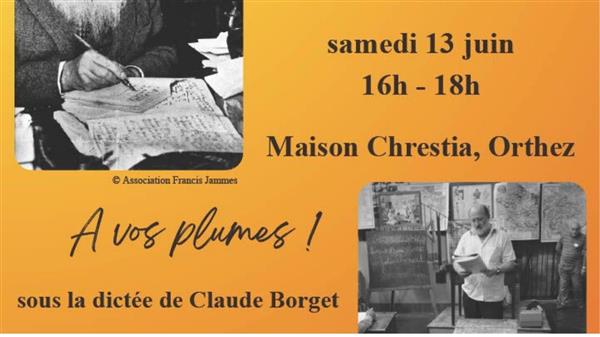 Dictée de Francis Jammes