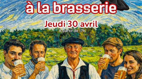 Afterworks à la brasserie