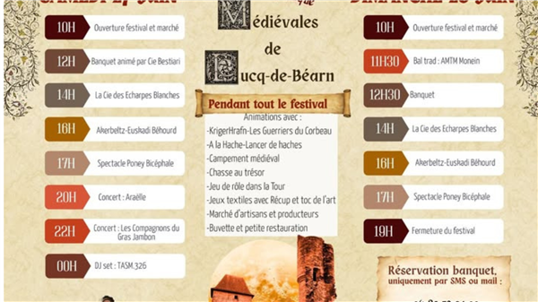 Médiévales de Lucq de Béarn