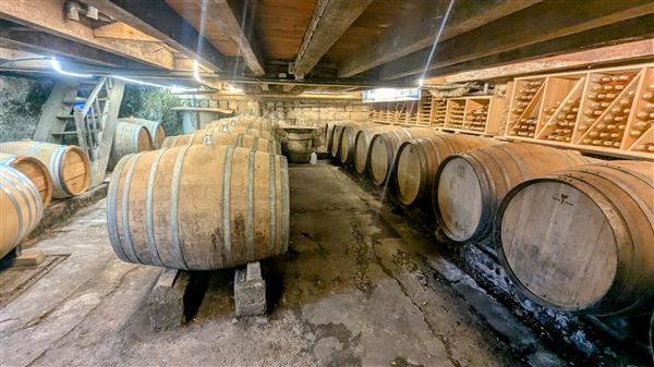 Domaine Nomboly Traydou monein vignoble jurancon barriques bouteilles chai