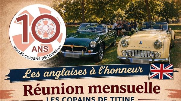 Rassemblement de voitures de collection