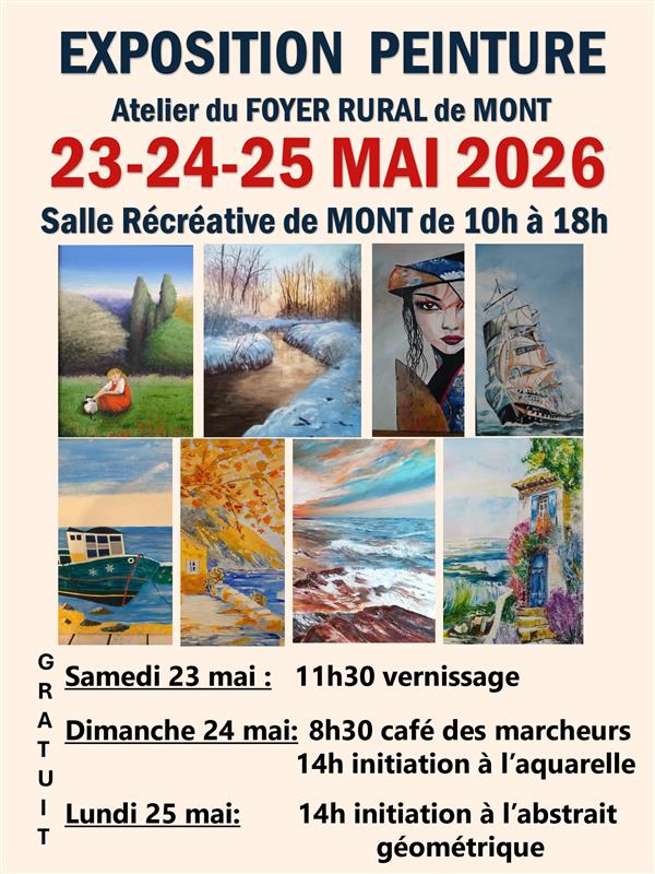 Exposition peinture