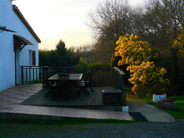 Gite Lou Cazalet - terrasse