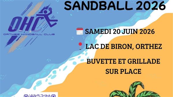 Tournoi de Sandball 2026