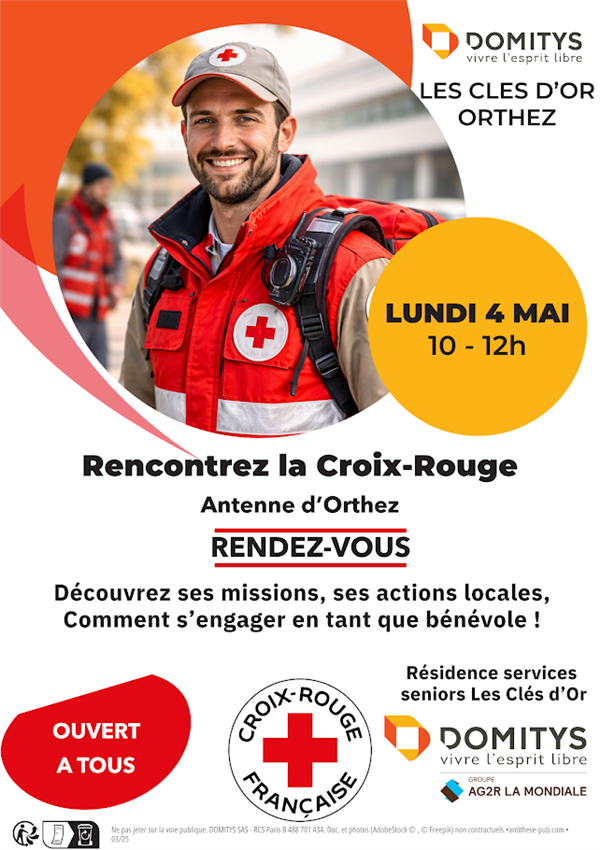 Rencontre avec la Croix Rouge