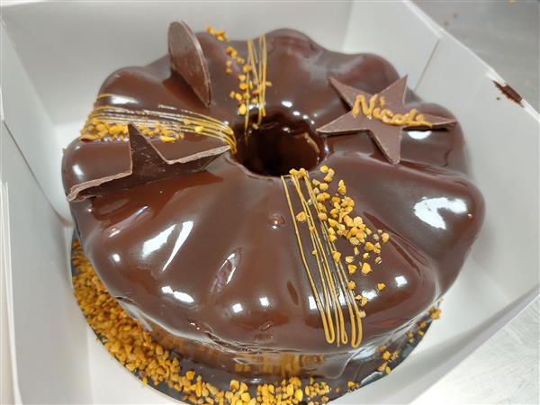 Un monde de pâtisserie - gâteau au chocolat