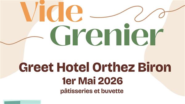 ANNULÉ - Vide grenier